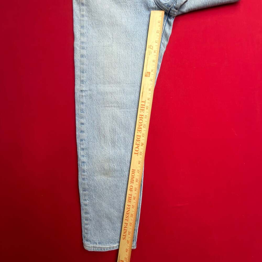 Vintage Woman’s Premium Levi's 501 S XX Denim Jeans Light Washed Size 27 x 26 BI - Picture 4 of 6